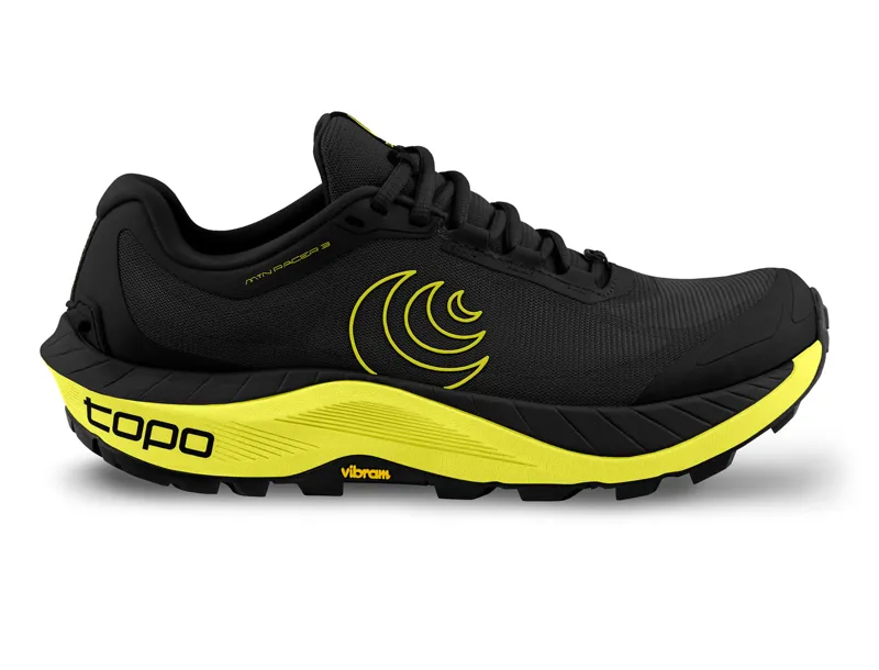 Topo MTN Racer 3 Men's Trail Running Shoe in Black/Lime